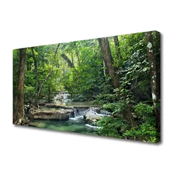 tulup.si Slika na platnu Gozd forest narava narava 140x70 cm