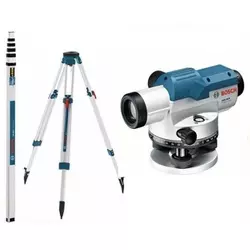 Bosch GOL 32 D optički uređaj za nivelisanje - nivelir + stativ Bosch BT 160 + merna letva GR 500 (0601068502)