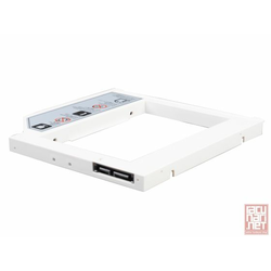 SilverStone Treasure TS08, Interchangeable 9,5mm notebook optical drive slot to 2.5 SATA SSD or HDD