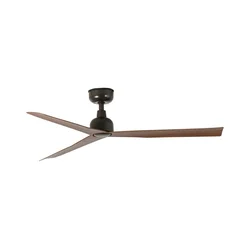 FARO 34372 - Plafonski ventilator MARINE M, prečnik 125 cm, braon/crna, IP44 + daljinski upravljač