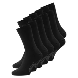 Jack & Jones črna 5 pack nogavice Jens
