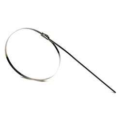 Jeklene kabelske vezice AMiO 4.6x150mm (100 kosov)