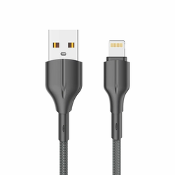 LDNIO USB data kabal LS851 Lightning 1m/ crna