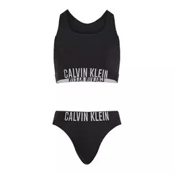 Calvin Klein Swimwear Bikini  siva / črna