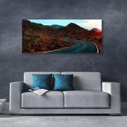 tulup.si Slika na platnu Desert mountain road 120x60 cm