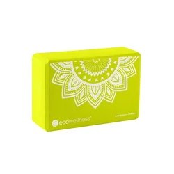 Joga blok ECO WELLNESS - ZELENA
