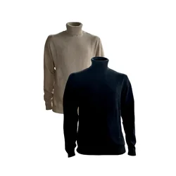 JACK & JONES Pulover kit/temno modra