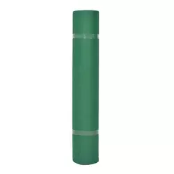 vidaXL Preproga Enobarvno Zelena 1 x 24 m Blago