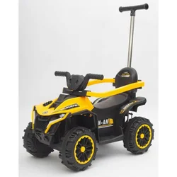 Guralica Motor na akumulator quad 6v  sa ručkom MB  4825p žuta boja 825489Ž