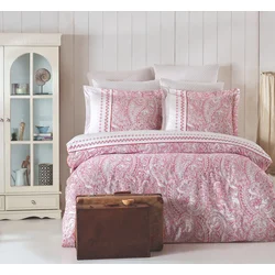 Lessentiel Maison Komplet posteljine Paisley, 160x220cm, Roze