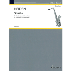 HEIDEN B.:SONATA ALT SAX