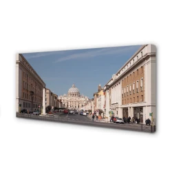 tulup.si Slika na platnu Rim stolnica stavbe ulice 120x60 cm
