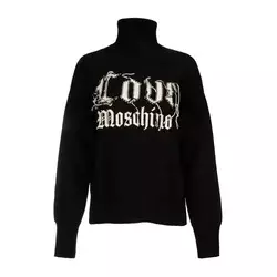 Love Moschino Ženski džemper WSD3611X1518-C74, Crni