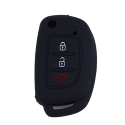 CAR 888 ACCESSORIES Silikonska navlaka za ključeve Hyundai crna