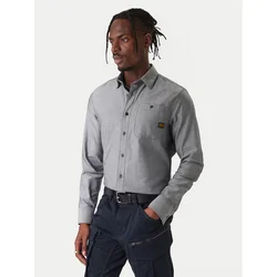 G-Star Raw Srajca Bristum 2.0 D23553 E071 Siva Slim Fit