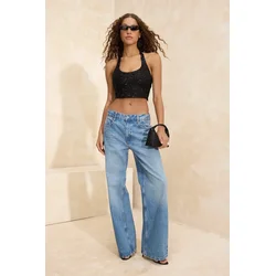 Trendyol Milla Ženska bluza Tprss26Bz00013, Crna