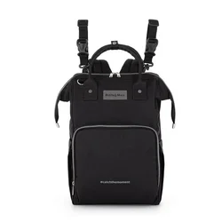PETITE&MARS Ruksak za pelene Jack, Black