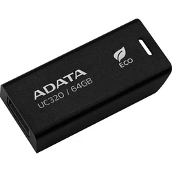 ADATA UC320/64GB/USB 3.2/USB-A/Černá