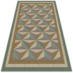 Decormat PVC podloga 3d trikotniki 60x90 cm