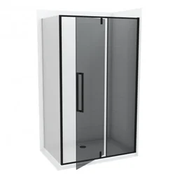 Tuš vrata Copen Absolut Black 120x200 sa pivot vratima (C-02-B6120)