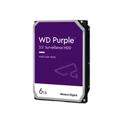 WESTERN DIGITAL 6TB 3.5 SATA III Purple WD64PURZ Surveillance hard disk