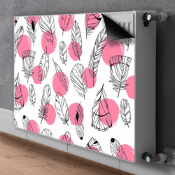 tulup.si Pokrov radiatorja Perje in pike 80x60 cm