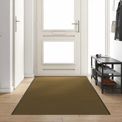 Otirač Ostalo Smeđa i crna 120 x 350 cm Poliamid i PVC
