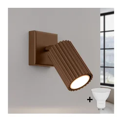 Brilagi - LED zidno spot svetlo CRESTO 1xGU10/10W/230V braon