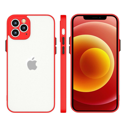 Silikonska fleksibilna futrola Milky Case za Apple iPhone 12 Pro Max - Crvena KP11772