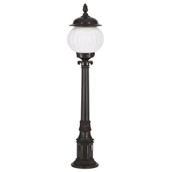 Opviq Spoljna lampa BSU-68187-BSY-M3-BOP, 100 cm, Podna, IP65, E27, 60W, Crna
