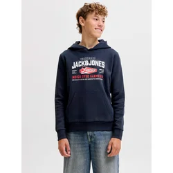 Jack & Jones Junior Majica mornarska/rdeča/bela