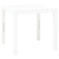 Vidaxl Vrtna miza 78x78x72 cm plastika