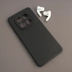 Maska Carbon fiber za Xiaomi Redmi Note 15 Pro 4G (EU) crna