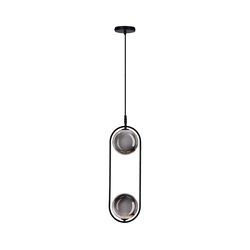 Cordel Viseća Lampa Grafit Crna 2x28W G9