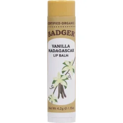 Badger Classic Vanilla Madagascar balzam za ustnice  4 2 g