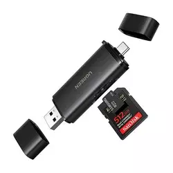 UGREEN Čitalec kartic Ugreen cm803 USB-C/USB-A 312MB/s, (5000509577)