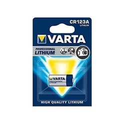 VARTA lithium baterija Professional CR123A 3V, 1 kos