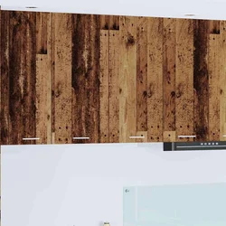 vidaXL Viseča omarica Riga Star les 80 x 31 x 80 cm Konstruiran les