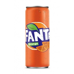 COCA COLA Sok Fanta Orange, 0.25l