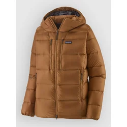 Patagonia Fitz Roy Down Hoody Jacket deer brown