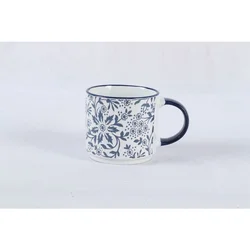 Moni Set šolja sa cvećem 390ml 6/1