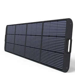 Choetech Solarni polnilnik Choetech SC011 200W prenosna sončna plošča - črna