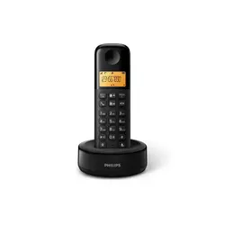PHILIPS brezžični stacionarni telefon D1301B (D1301B/53), črn