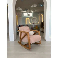Atelier del Sofa Fotelja NiniMini 75x62x52cm Roze