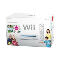 NINTENDO Wii konzola + Wii Sports + Wii Party (bel)