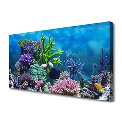 tulup.si Slika na platnu Aquarium fish pod vode 100x50 cm