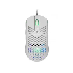 WHITE SHARK Gejmerski miš Galahad GM5007 White RGB