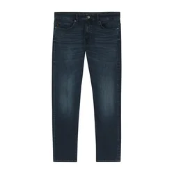 BOSS Kavbojke DELAWARE temno modra