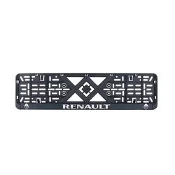 Storm Okvir za tablicu auta renault, 3D Slova