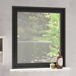 vidaXL Magnetni komarnik za okna antracit 130x150 cm